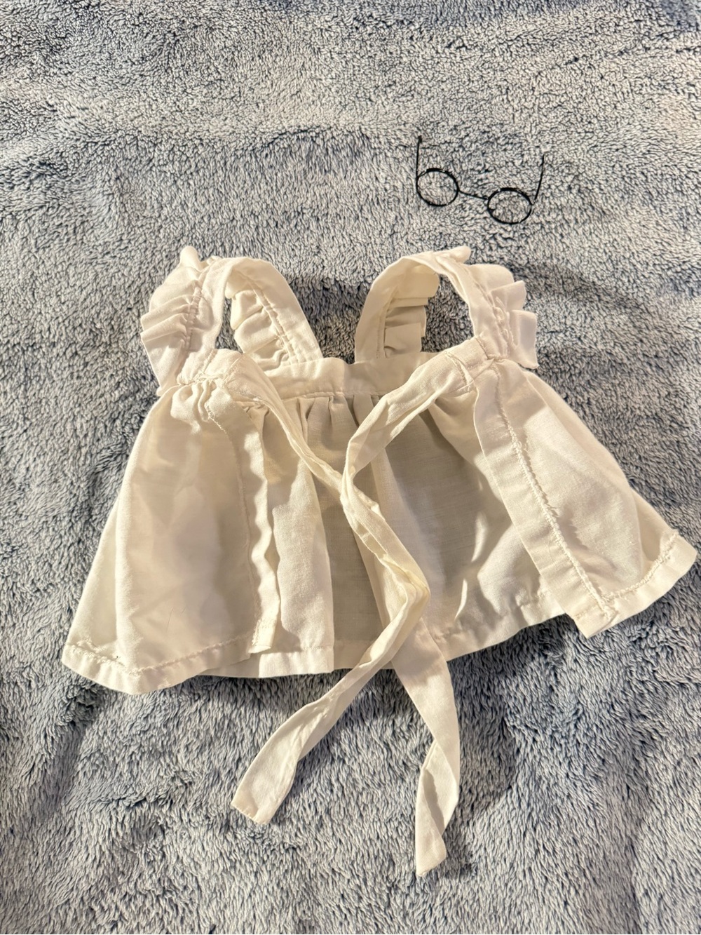 Vintage Pleasant Company American Girl Doll Apron + Glasses ClothingAccessories